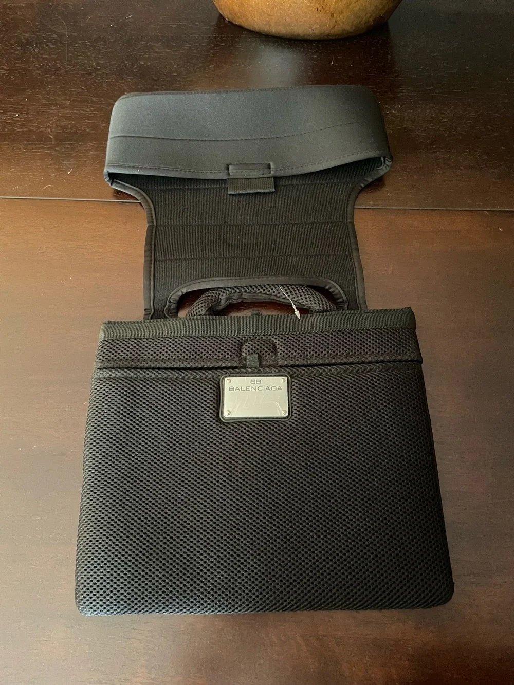Balenciaga sleek laptop